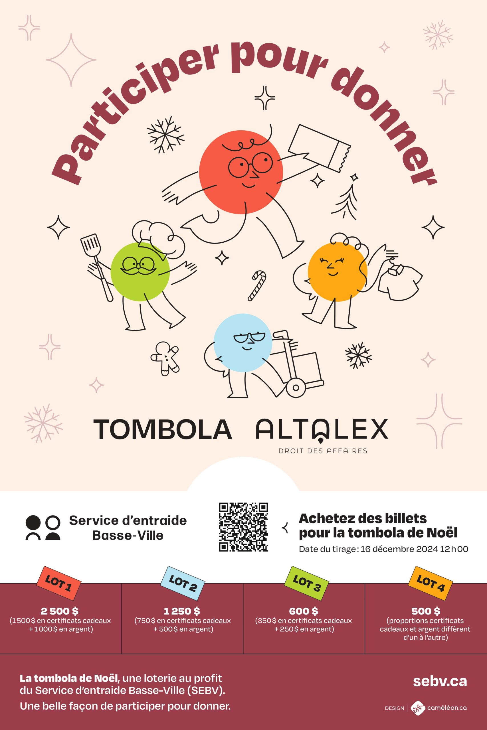 Affiche officielle Tombola Altalex